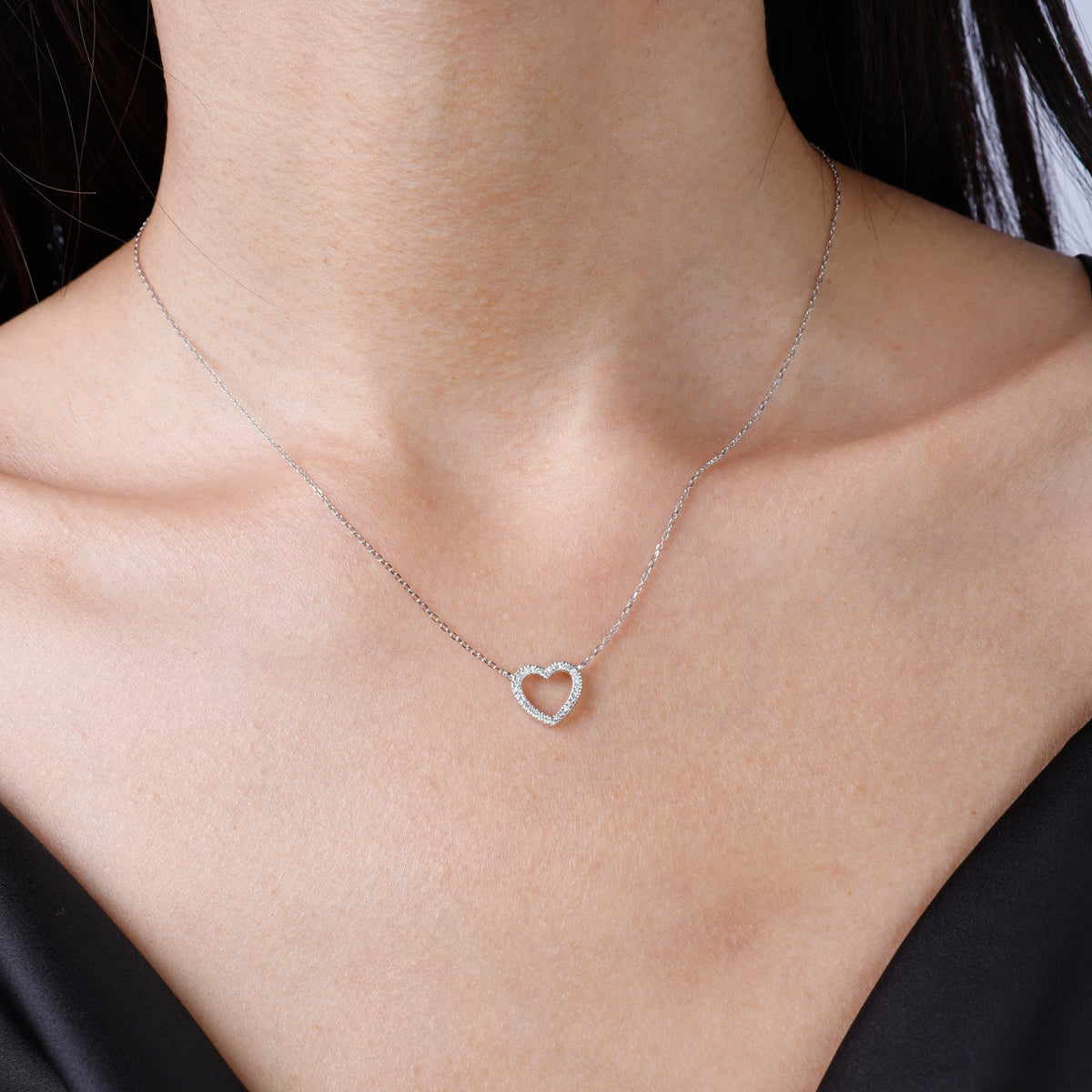 Heart Diamond Necklace