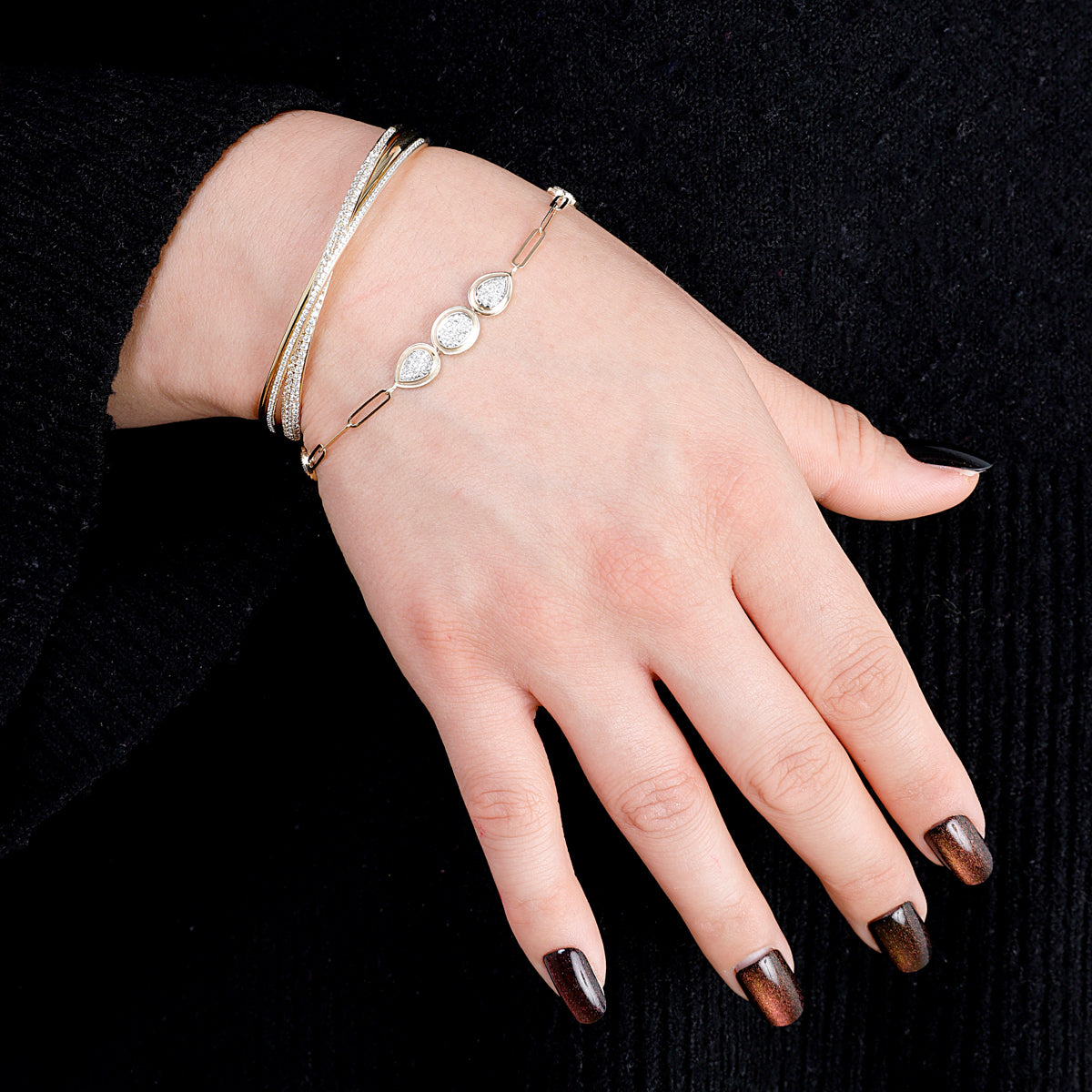 Teardrop Link Bracelet