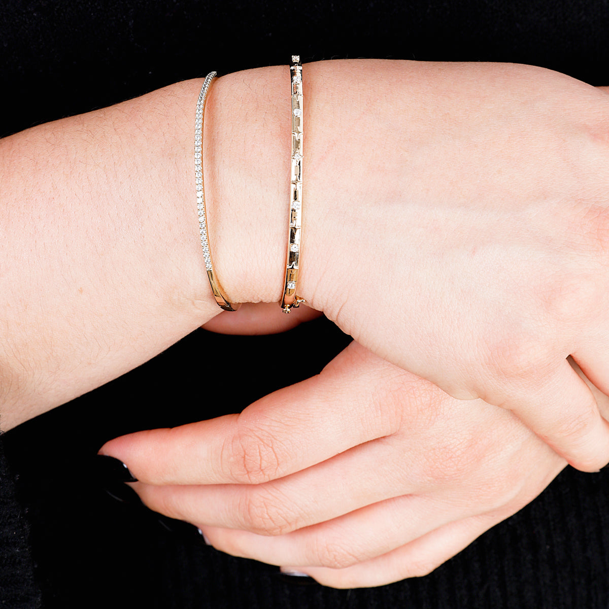 Stellar Diamond Bangle