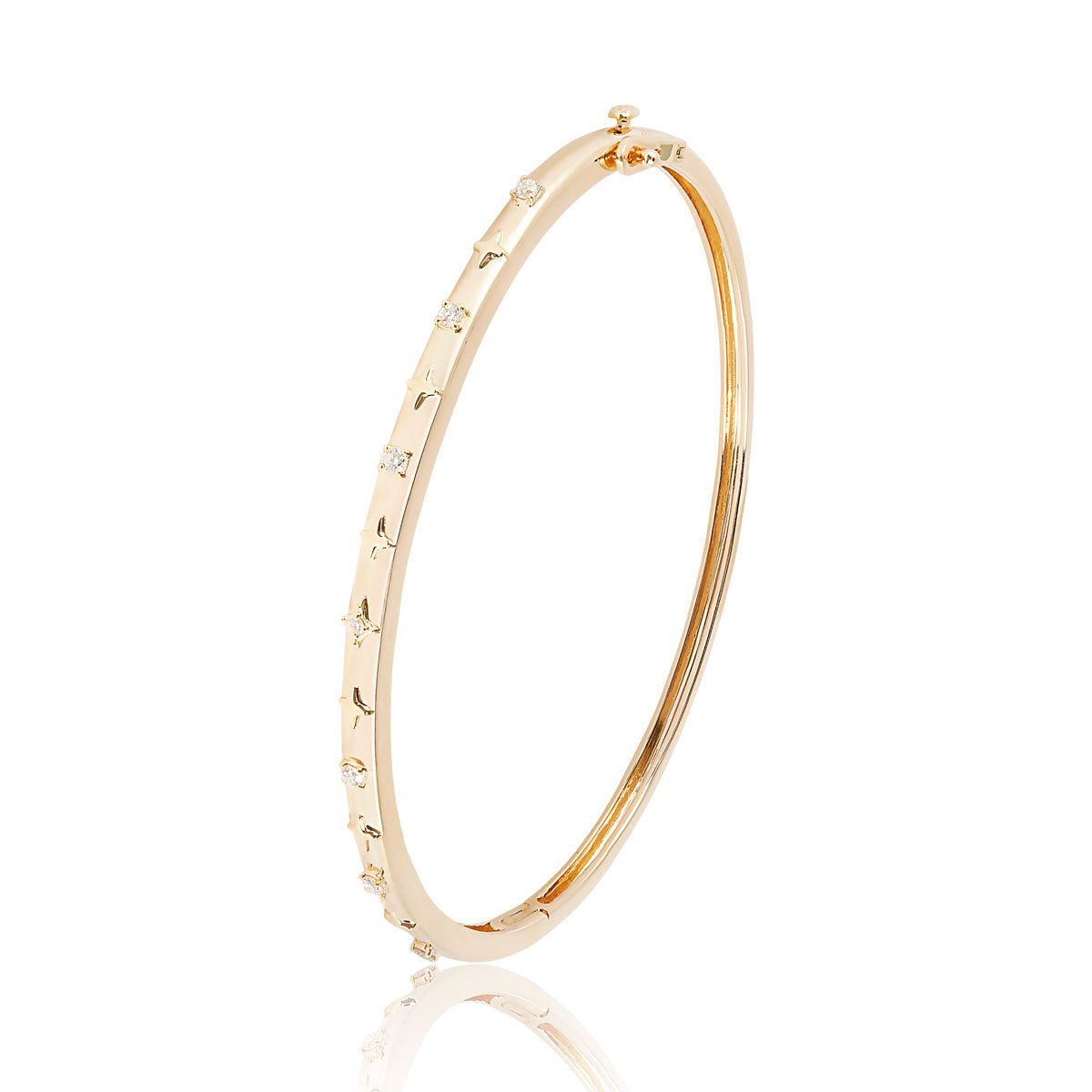 Stellar Diamond Bangle