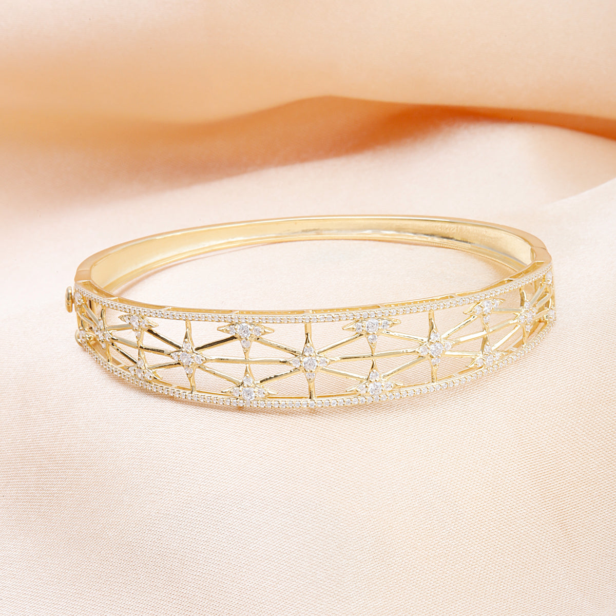 Midnight Star Diamond Bangle