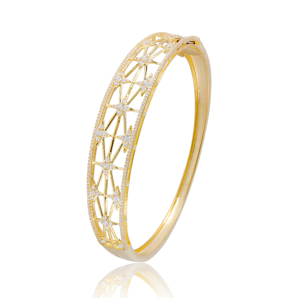 Midnight Star Diamond Bangle