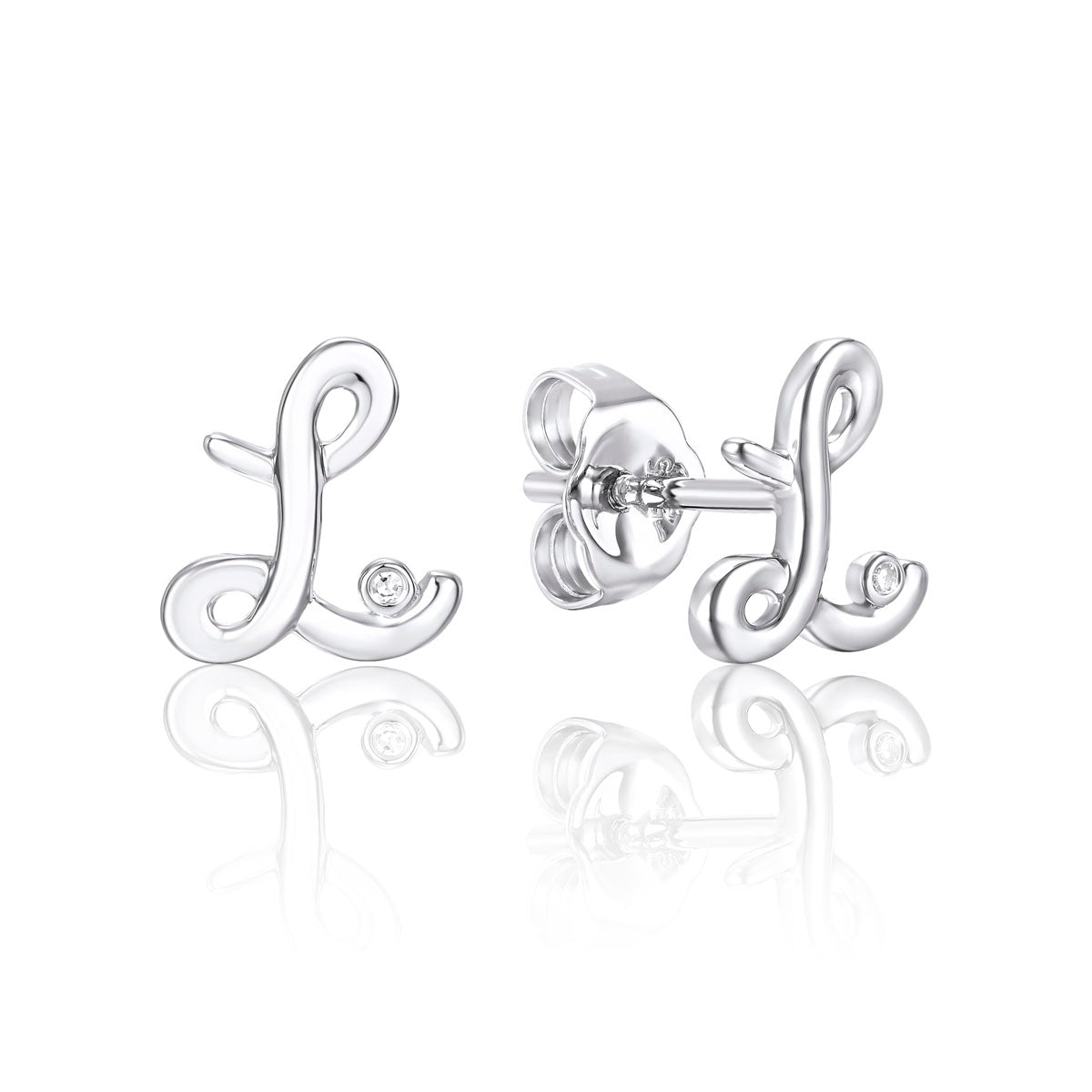 Cursive Initial Stud