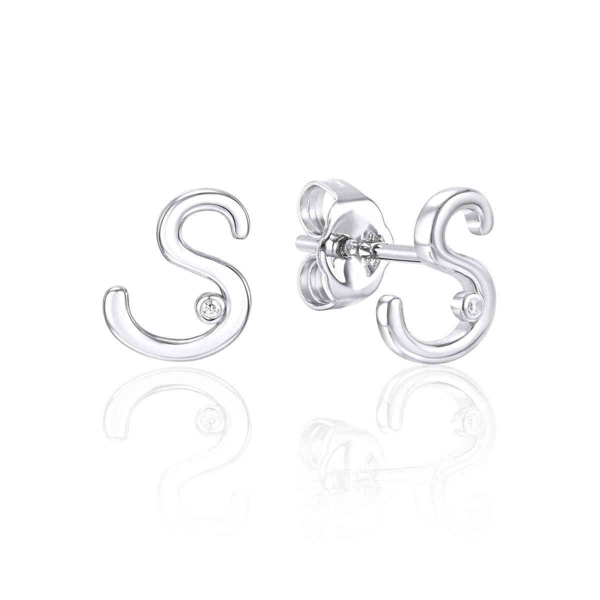 Cursive Initial Stud