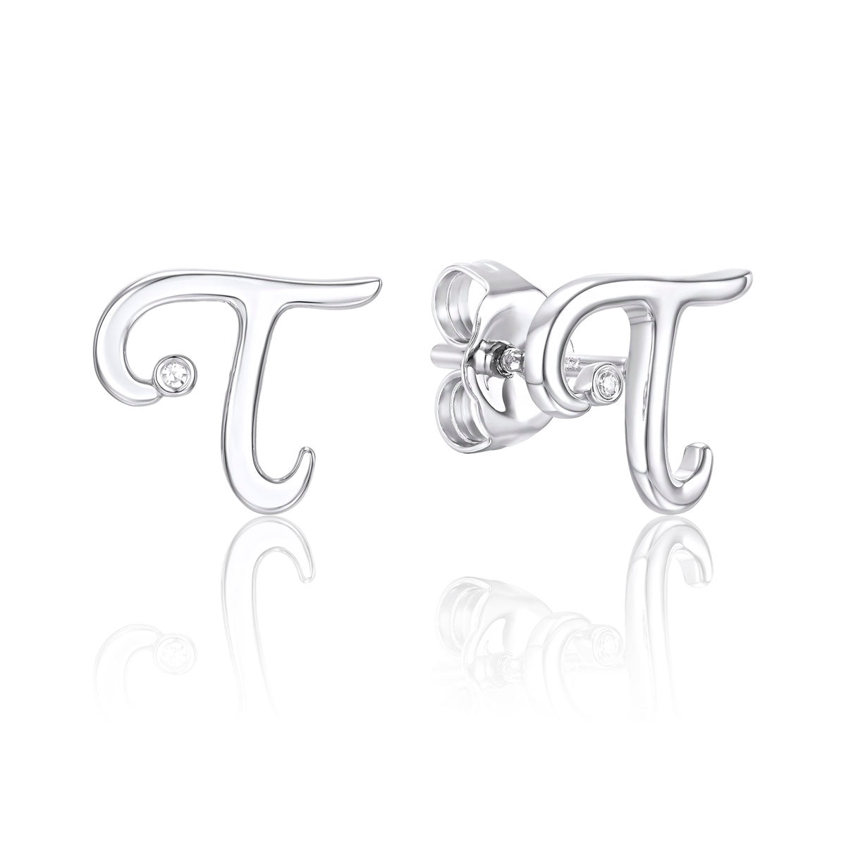 Cursive Initial Stud