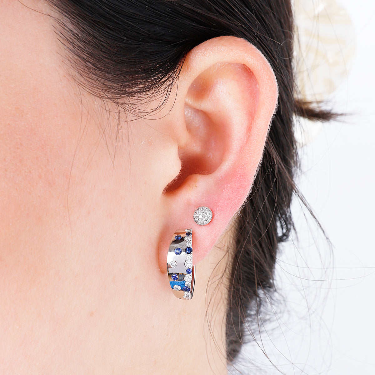 Speckle Pave Earrings