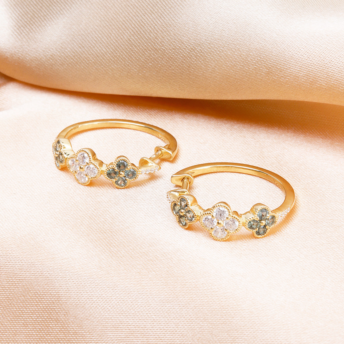 Triple Clover Hoops