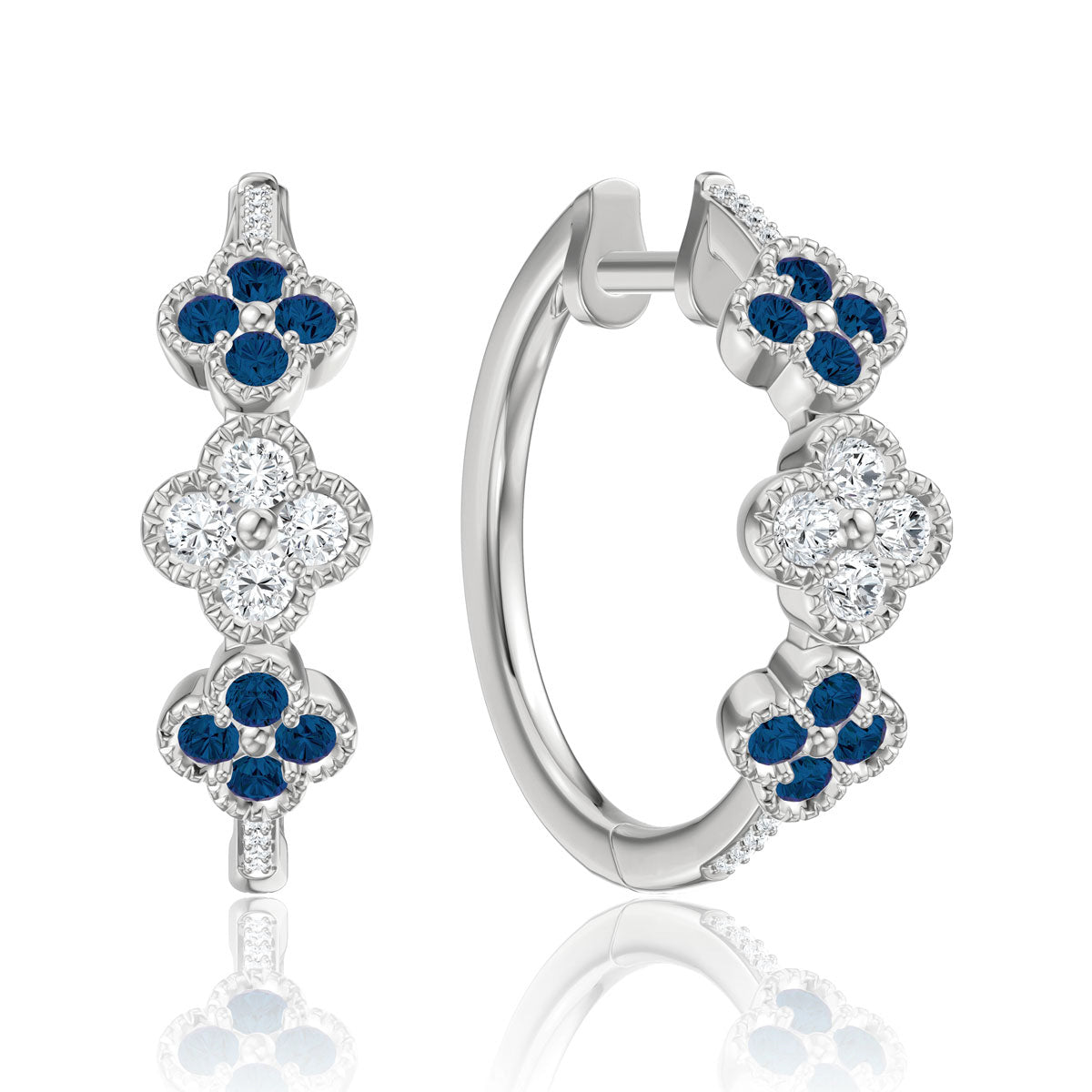 Triple Clover Hoops