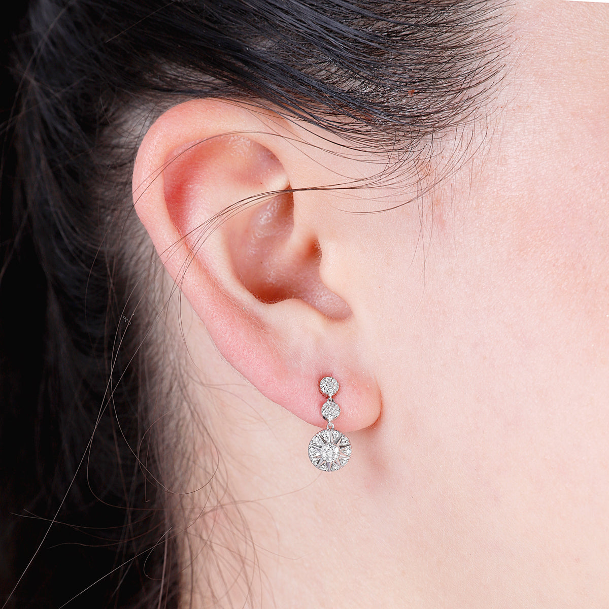 Sunburst Drop Earrings