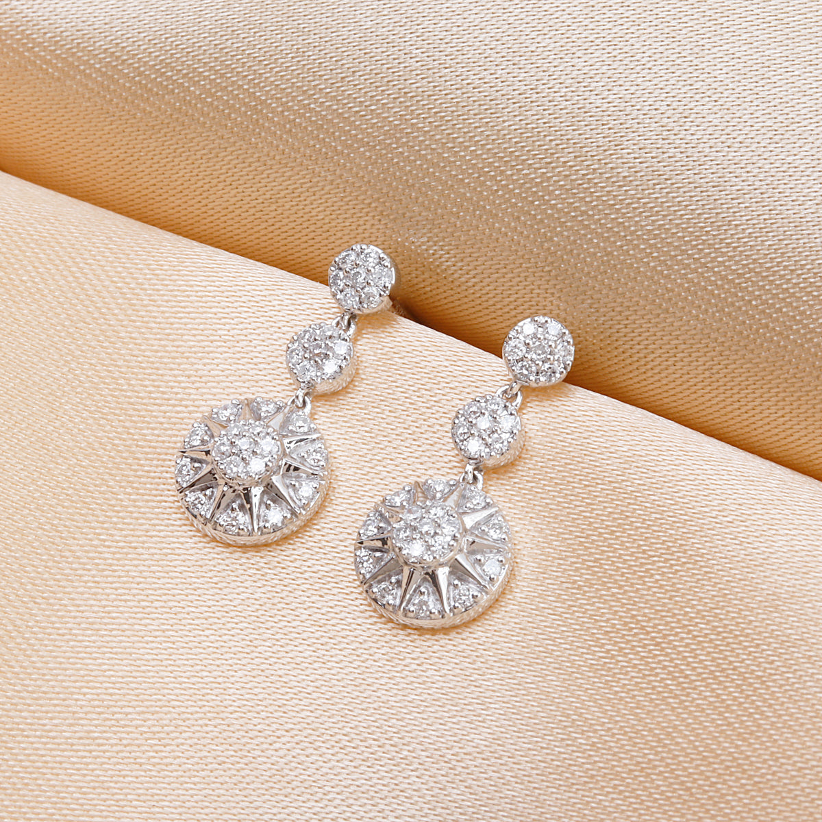 Sunburst Drop Earrings