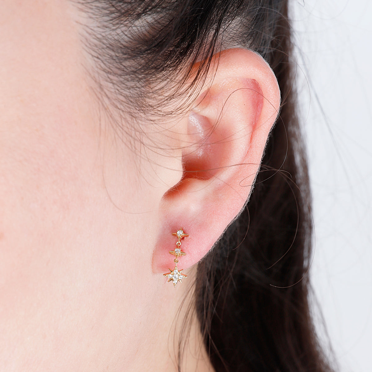 Starfall Diamond Earring