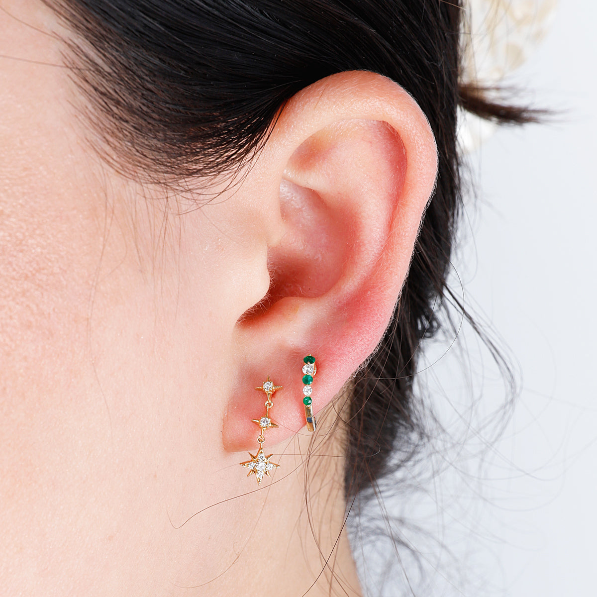 Starfall Diamond Earring