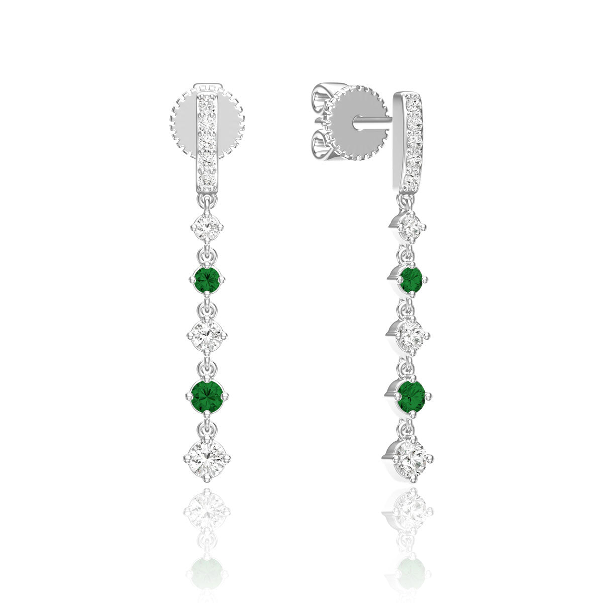 Delicate Precious Drop Earrings