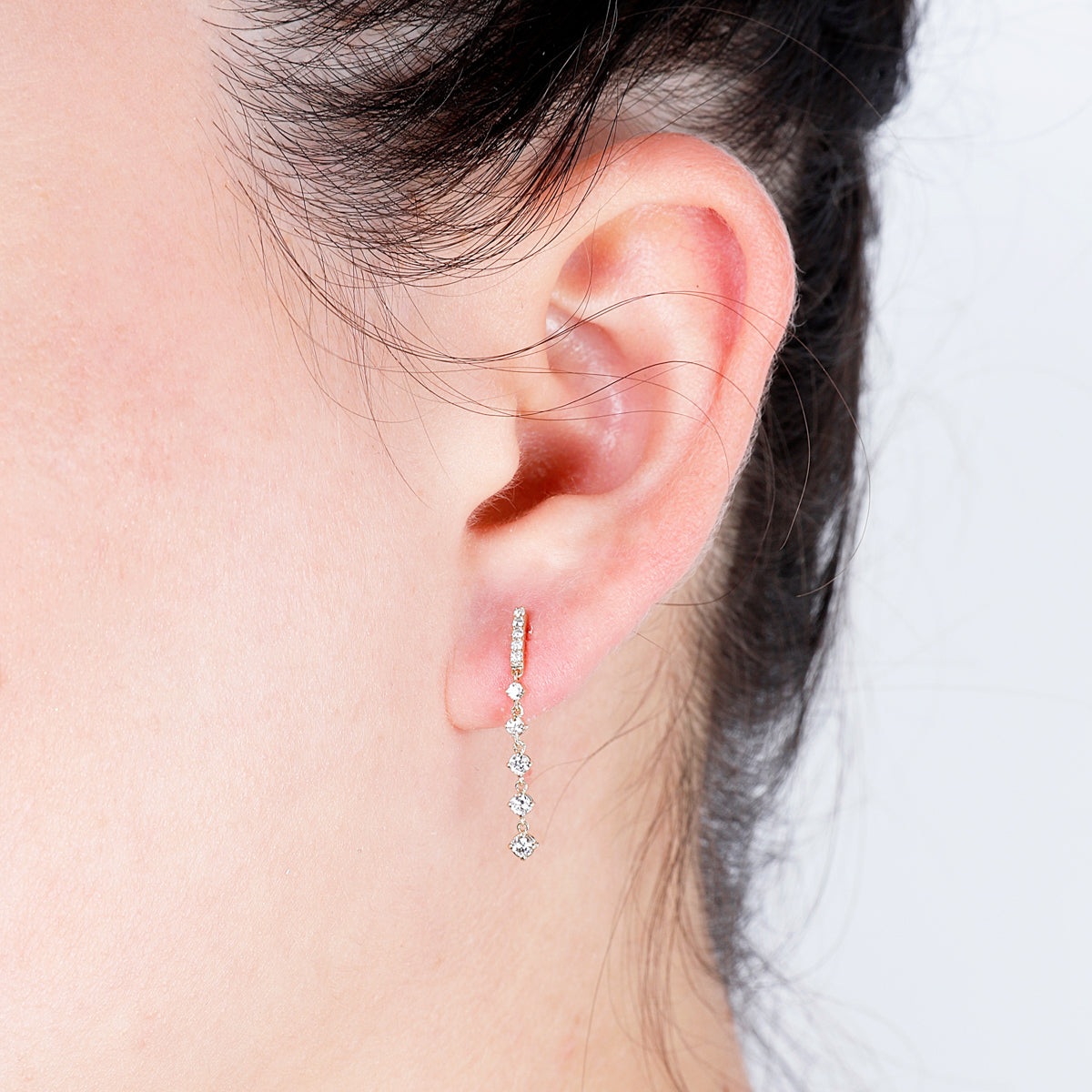 Delicate Precious Drop Earrings
