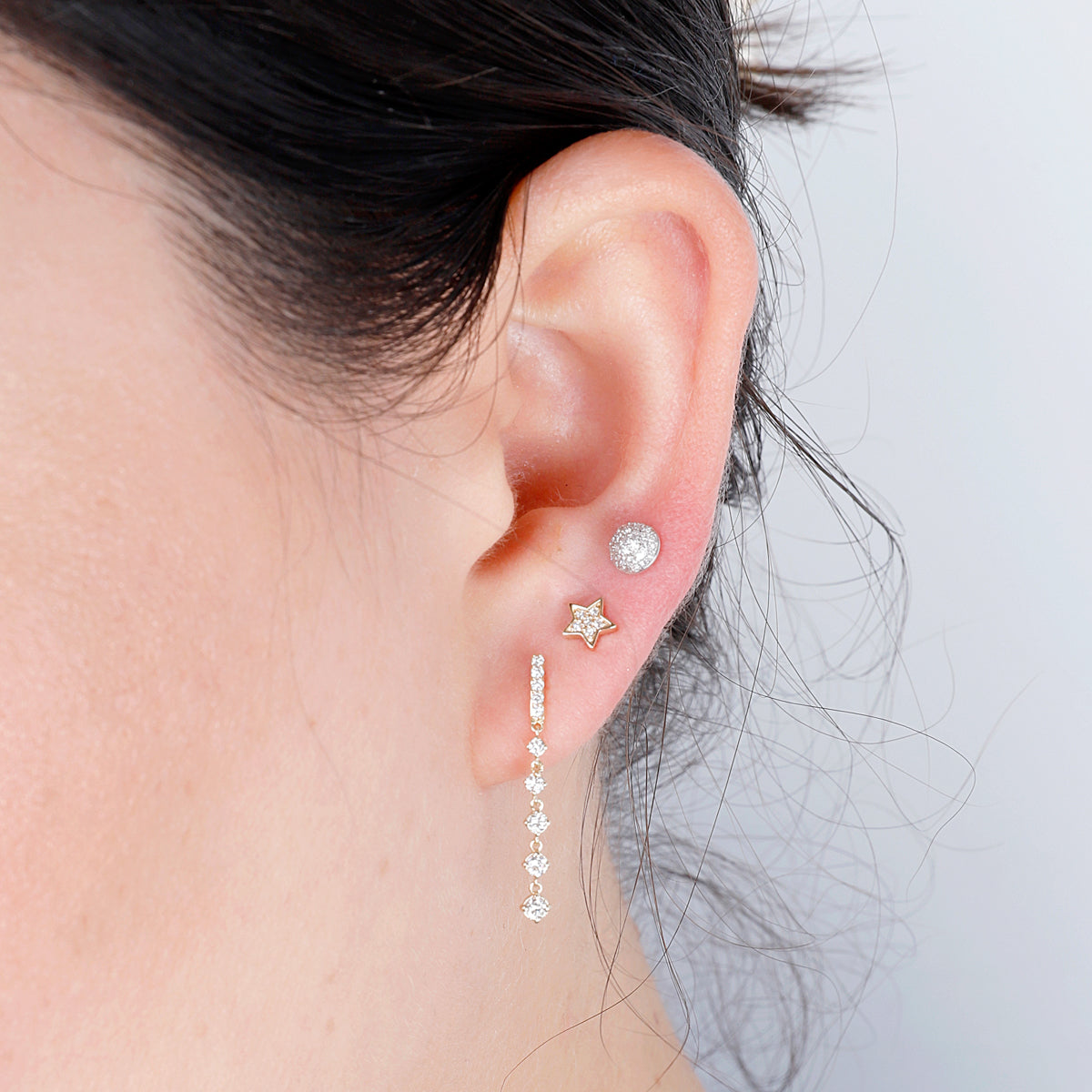 Delicate Precious Drop Earrings