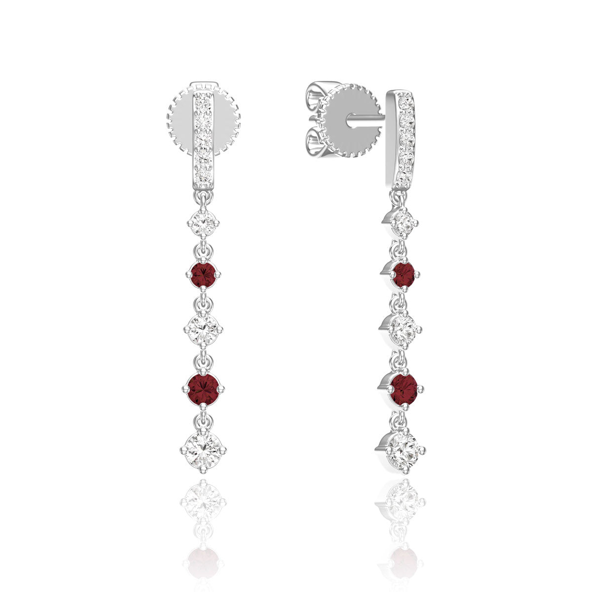 Delicate Precious Drop Earrings