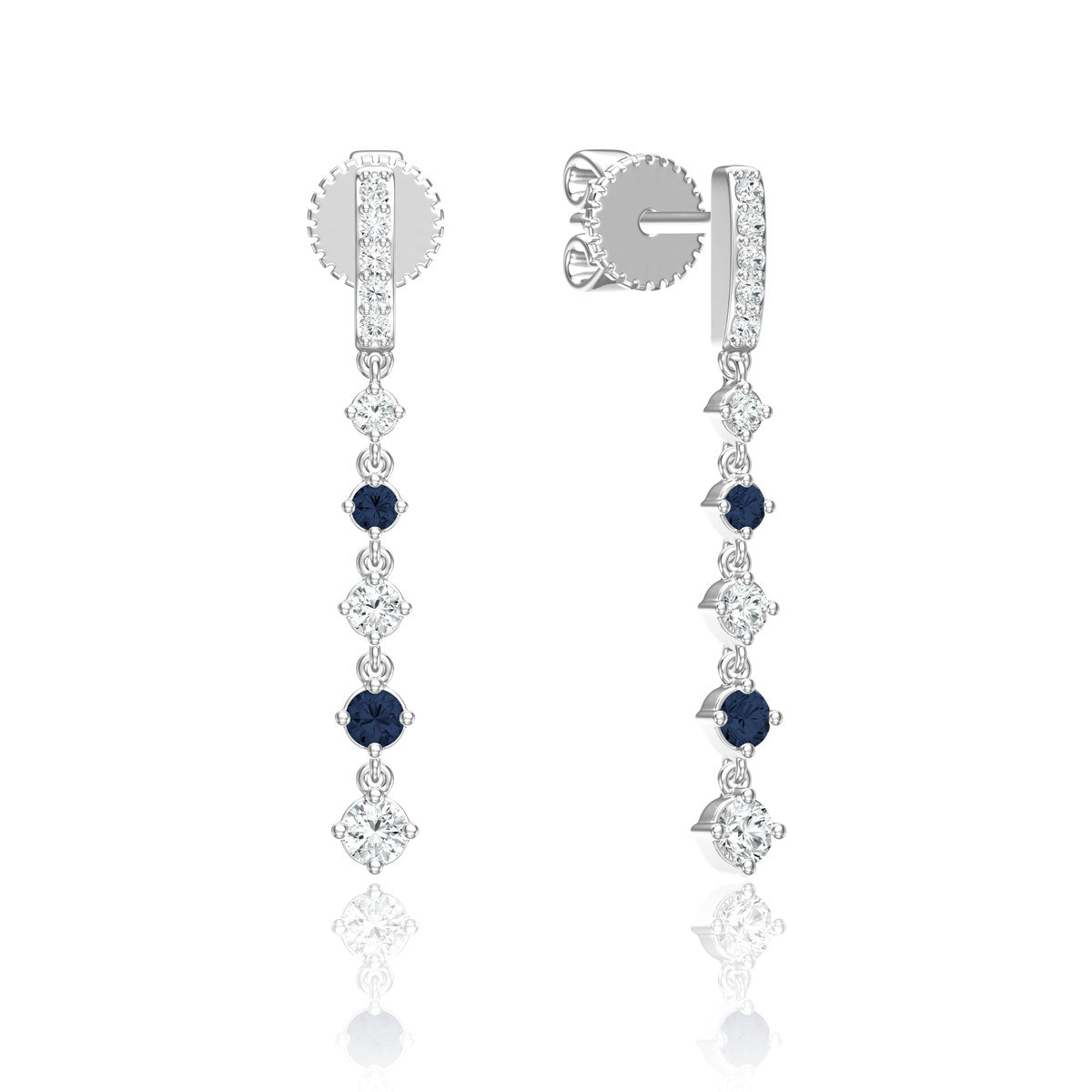 Delicate Precious Drop Earrings
