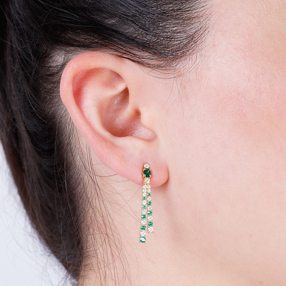 Two Bar Elegance Earring