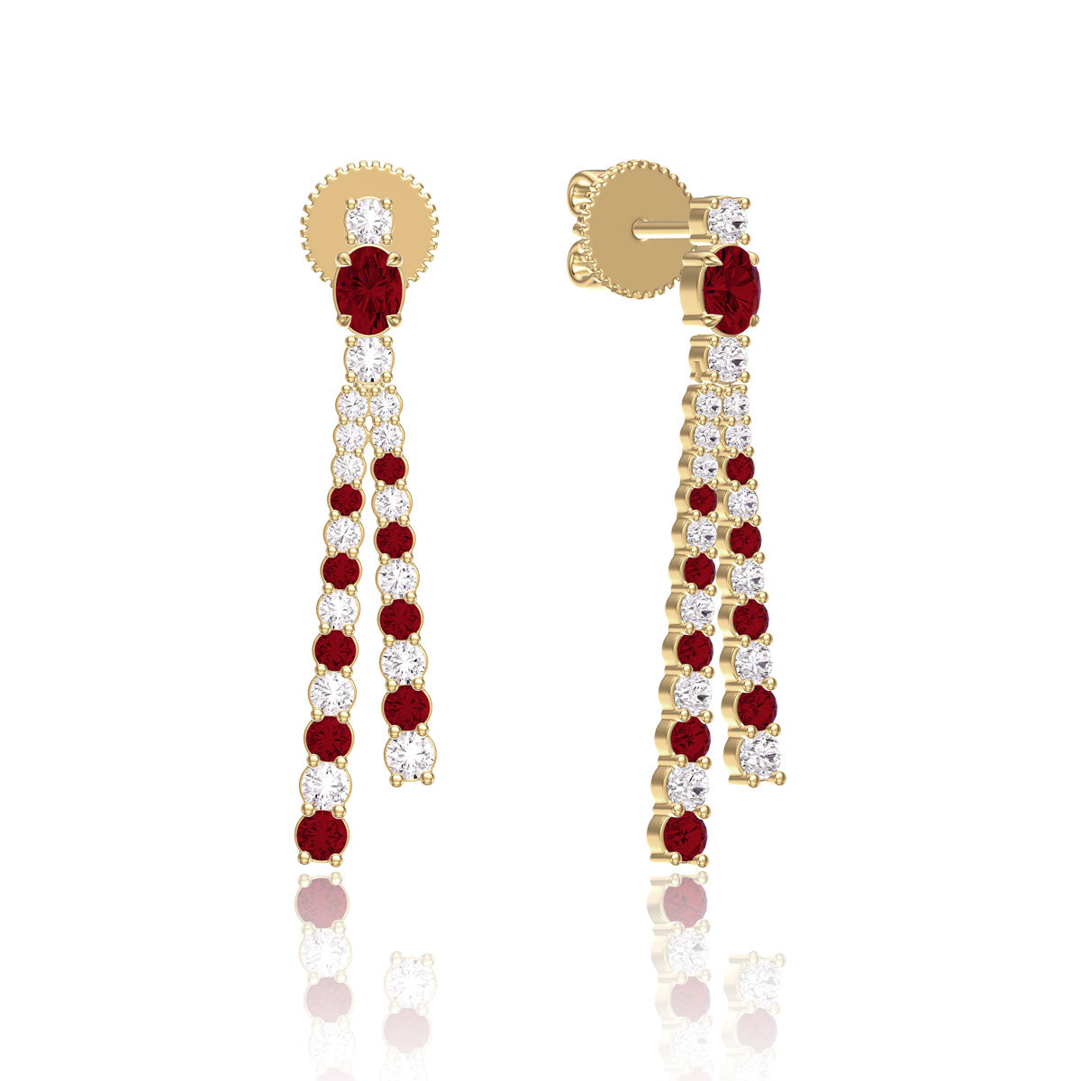 Two Bar Elegance Earring