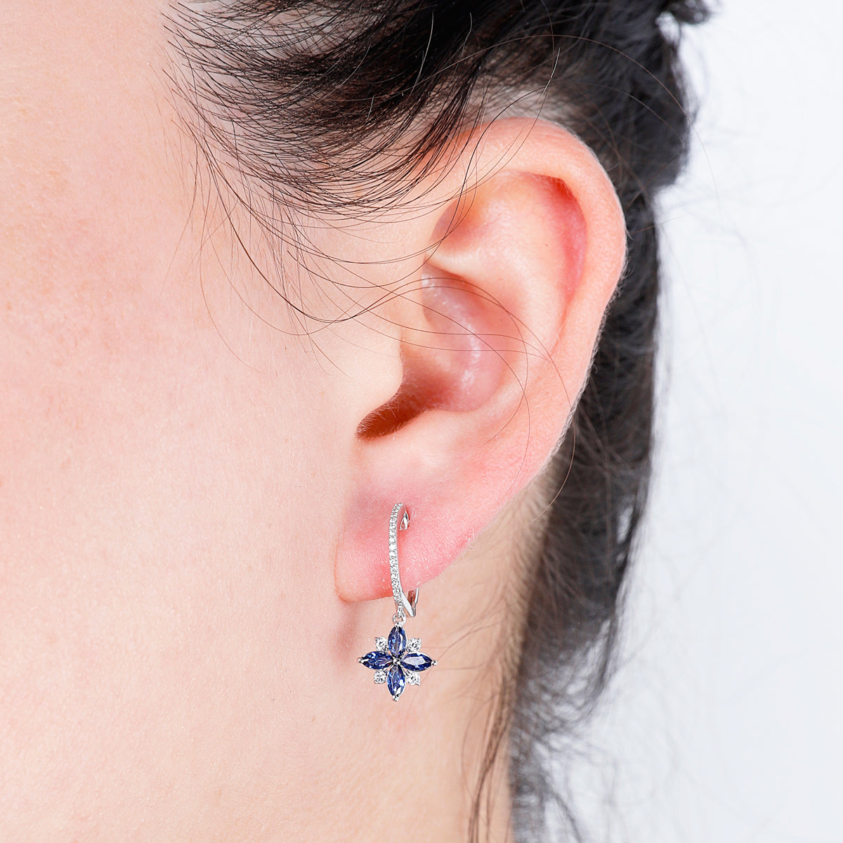 Marquis Flower Earrings
