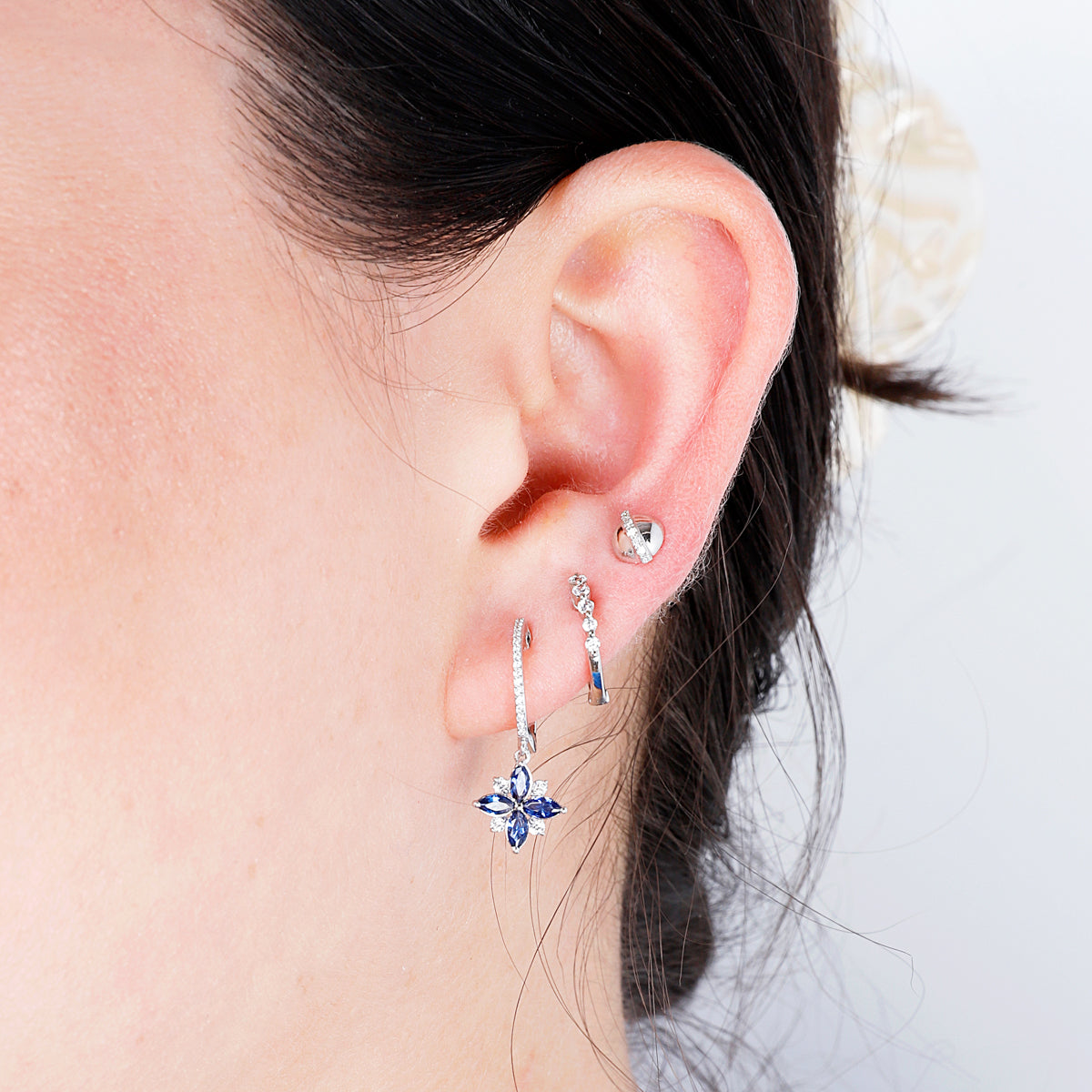 Marquis Flower Earrings