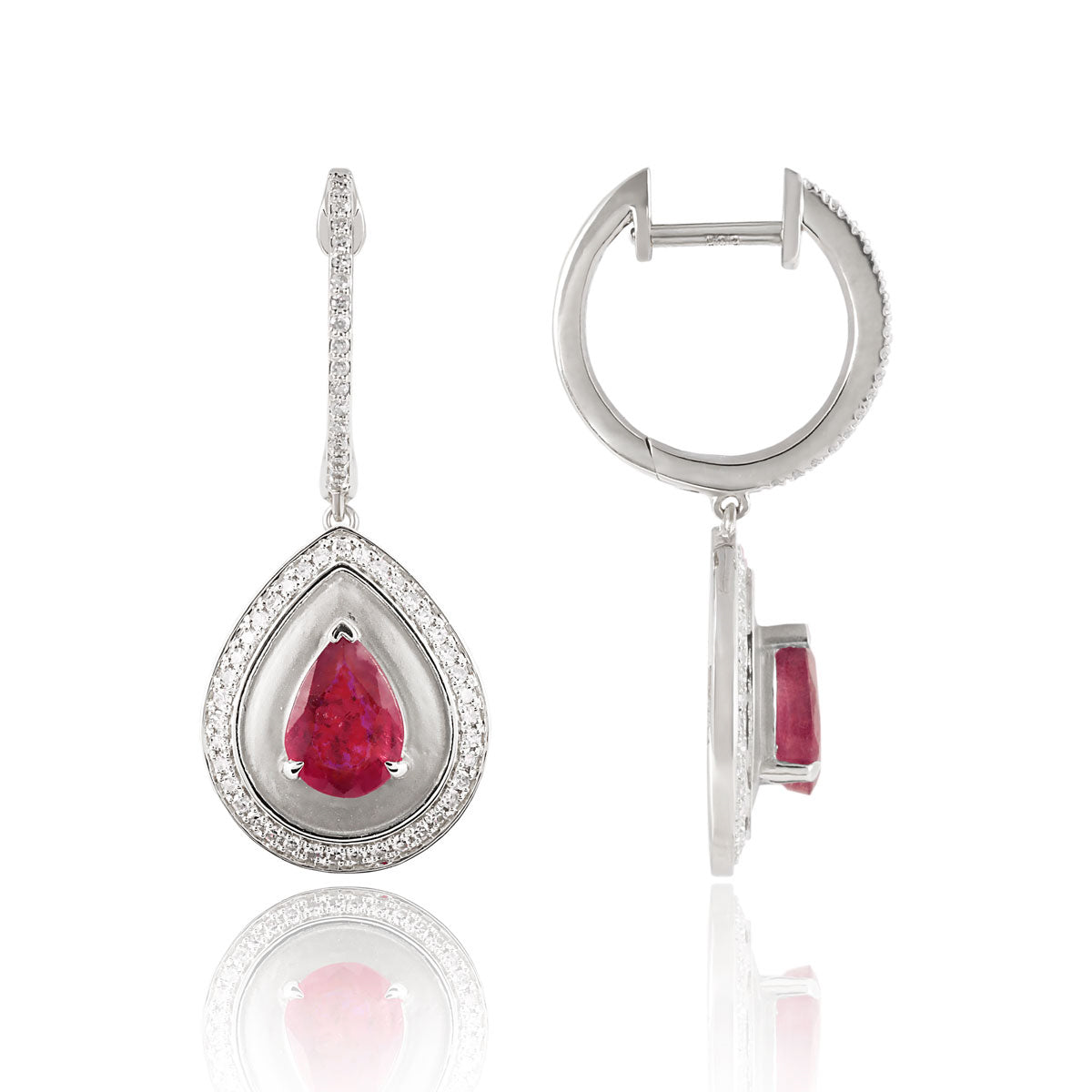 Sun Gilded Teardrop Earrings