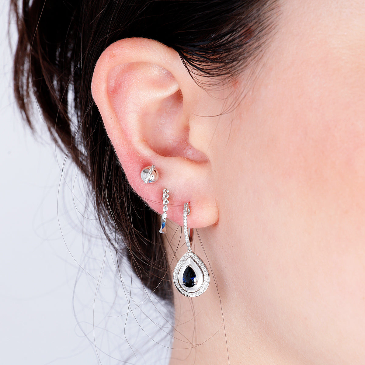 Sun Gilded Teardrop Earrings