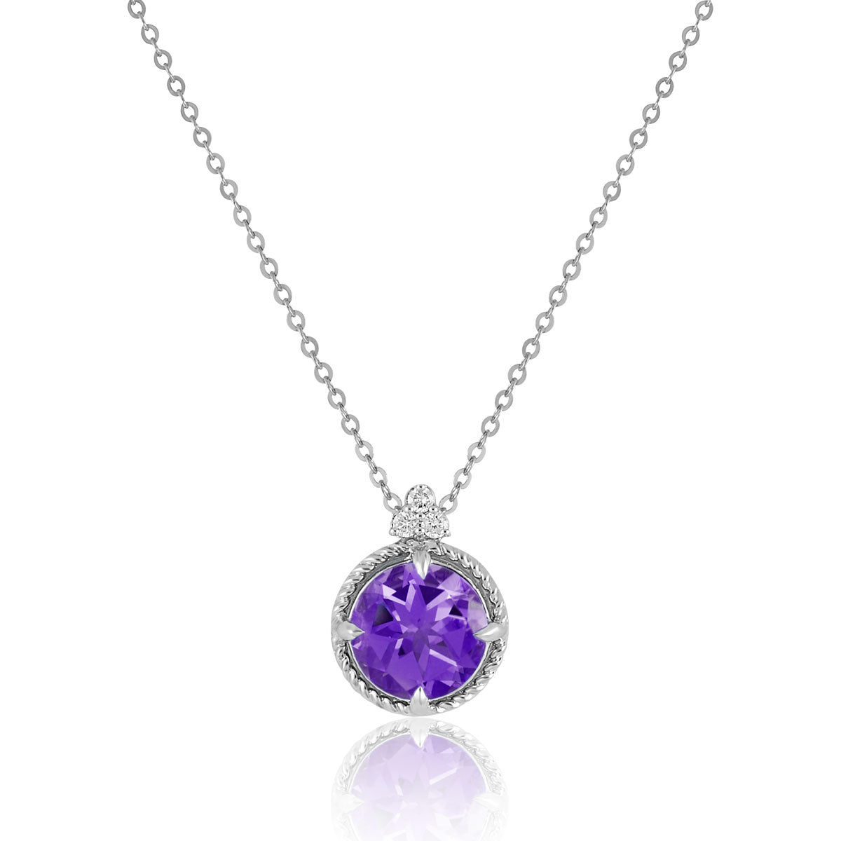 Luxe Round Gem Necklace