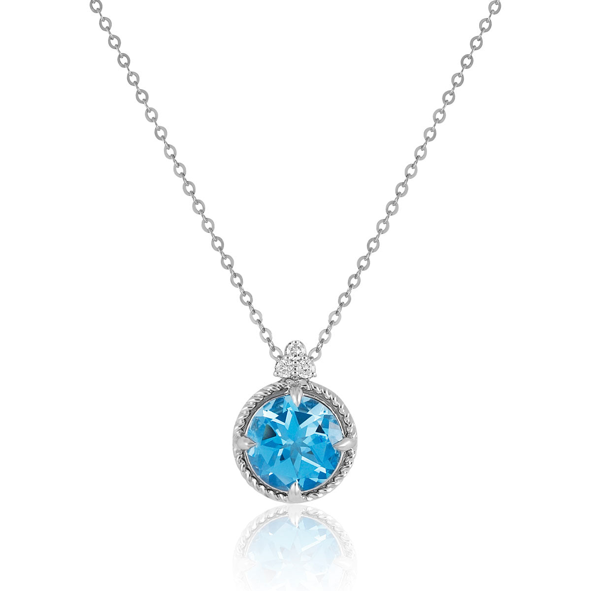 Luxe Round Gem Necklace