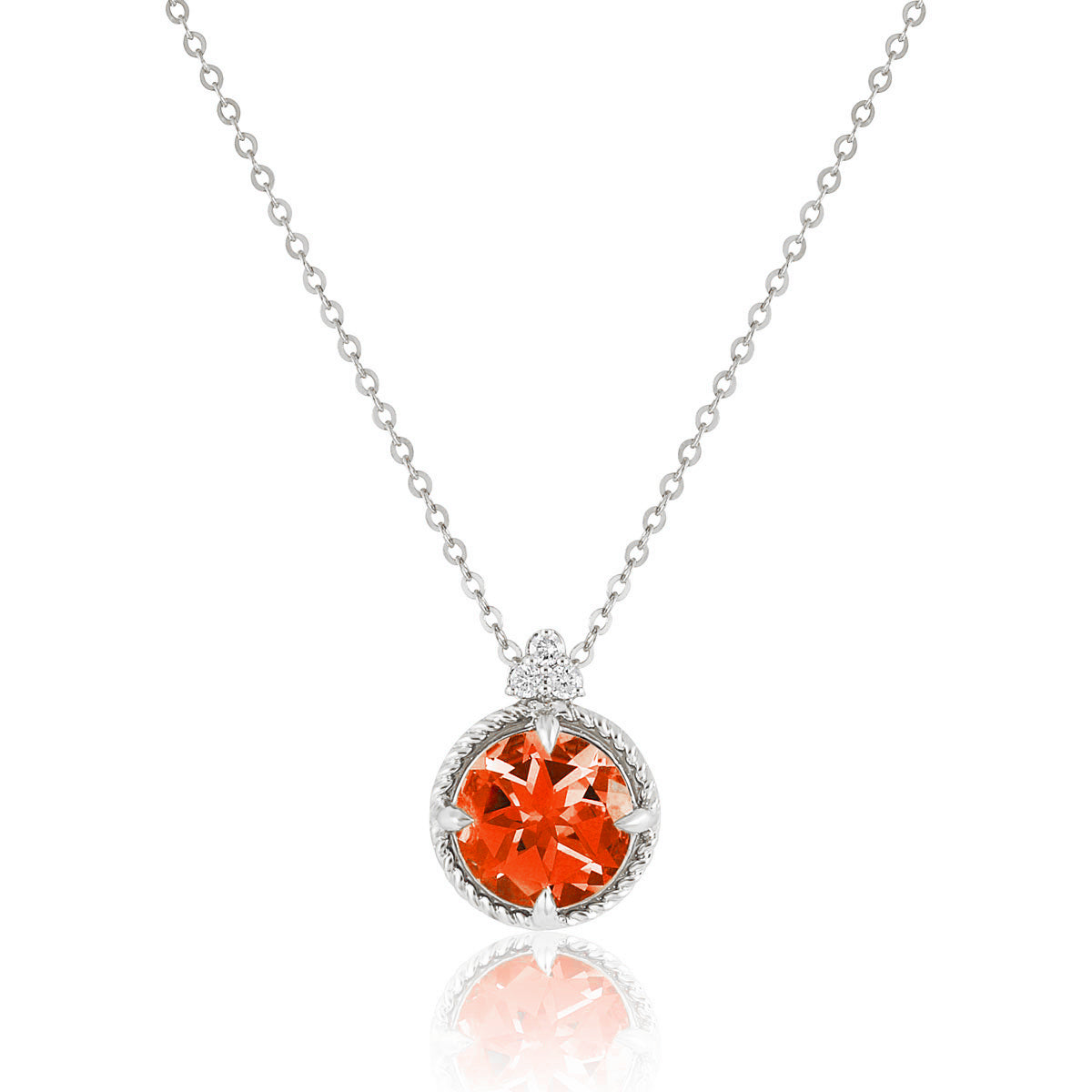 Luxe Round Gem Necklace