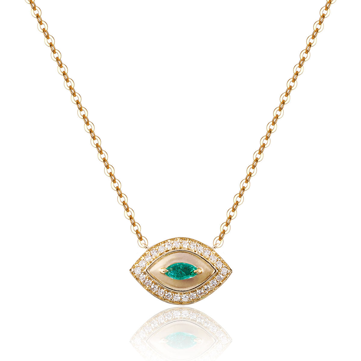Marquise Gaze Necklace