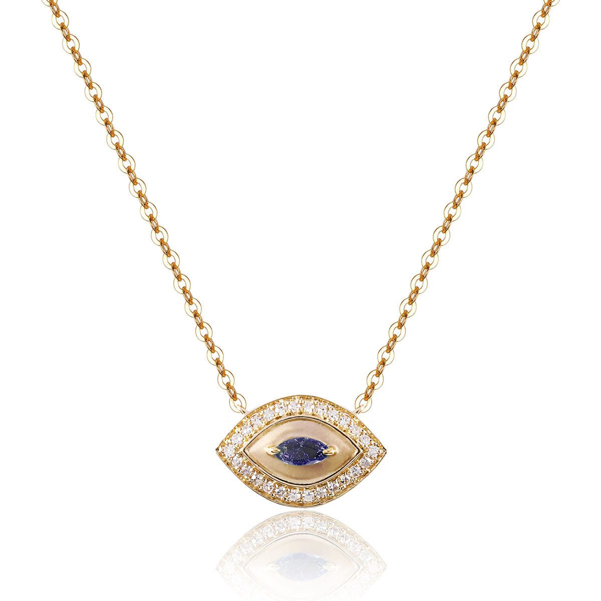 Marquise Gaze Necklace