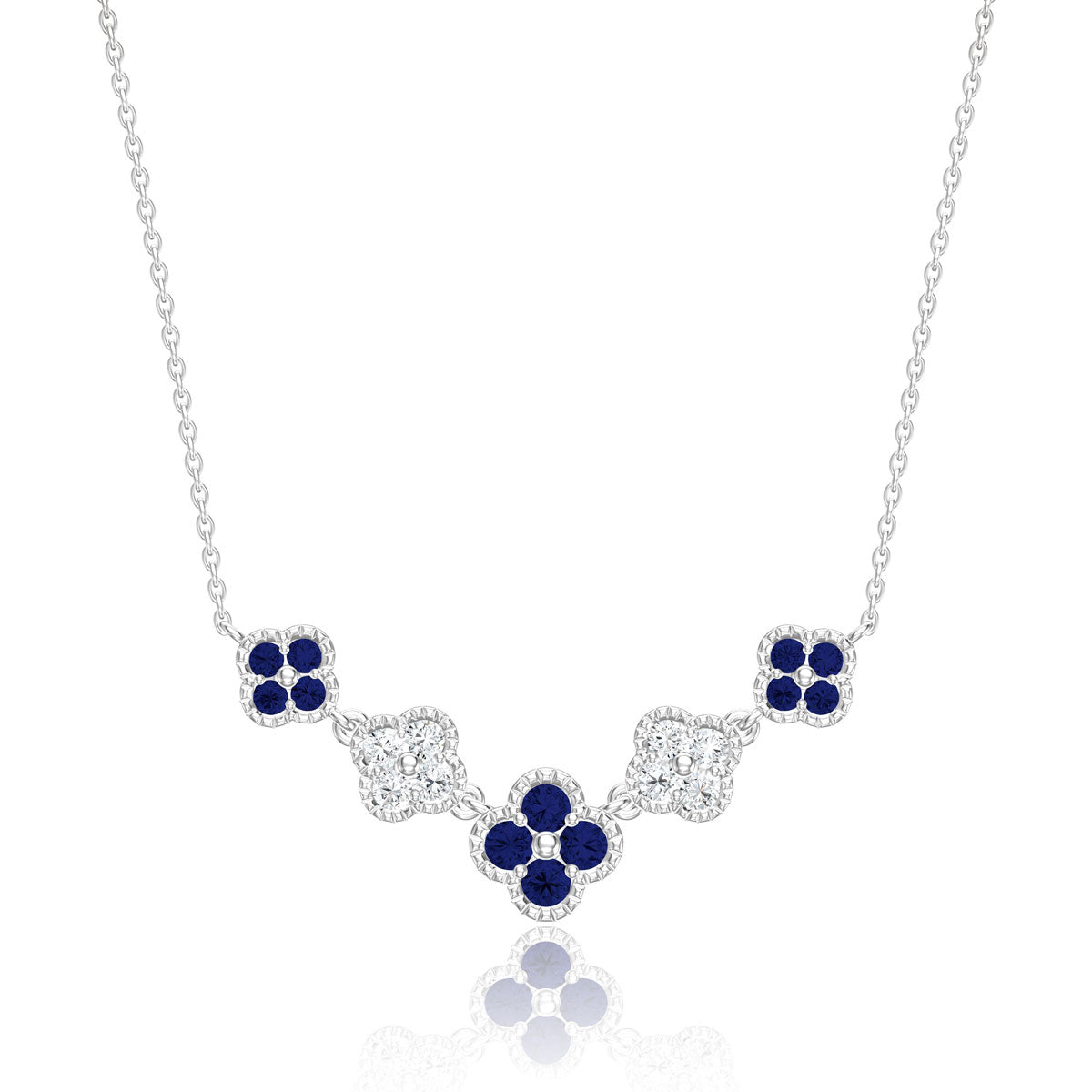 Clover Cascade Neckalce