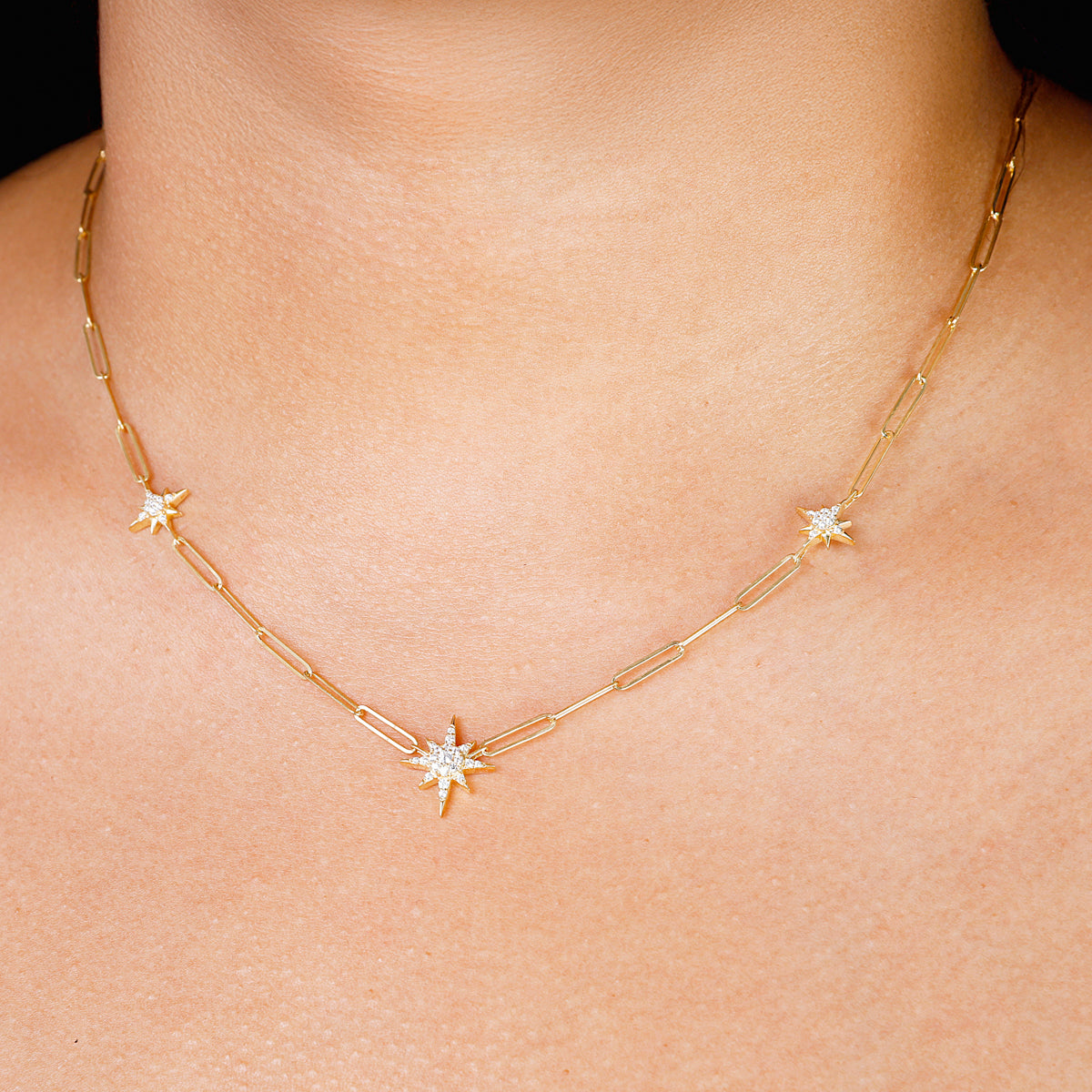 North Star Chain Necklace