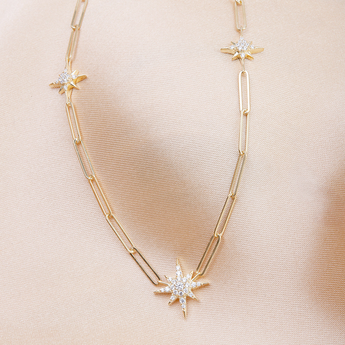 North Star Chain Necklace