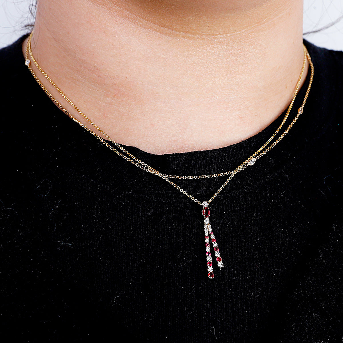 Two Bar Elegance Necklace