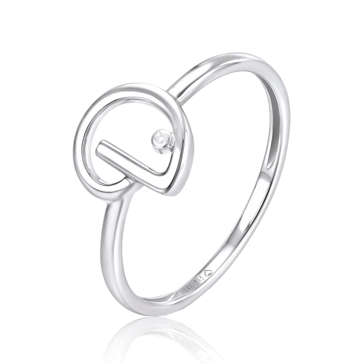Cursive Initial Ring