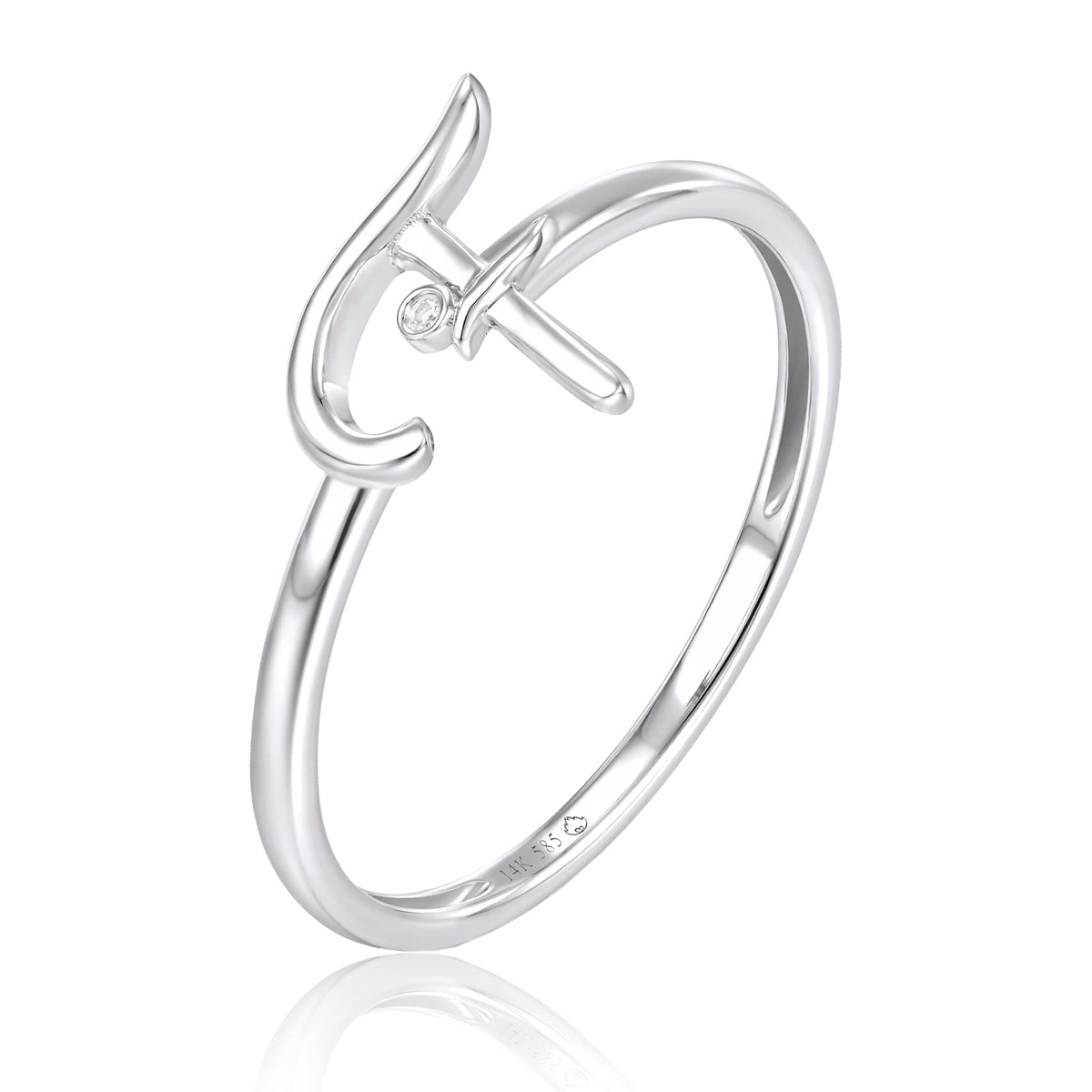 Cursive Initial Ring