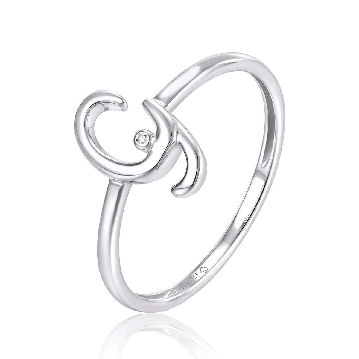 Cursive Initial Ring