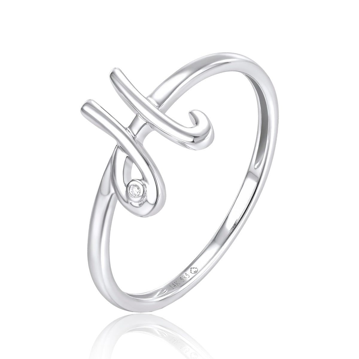 Cursive Initial Ring