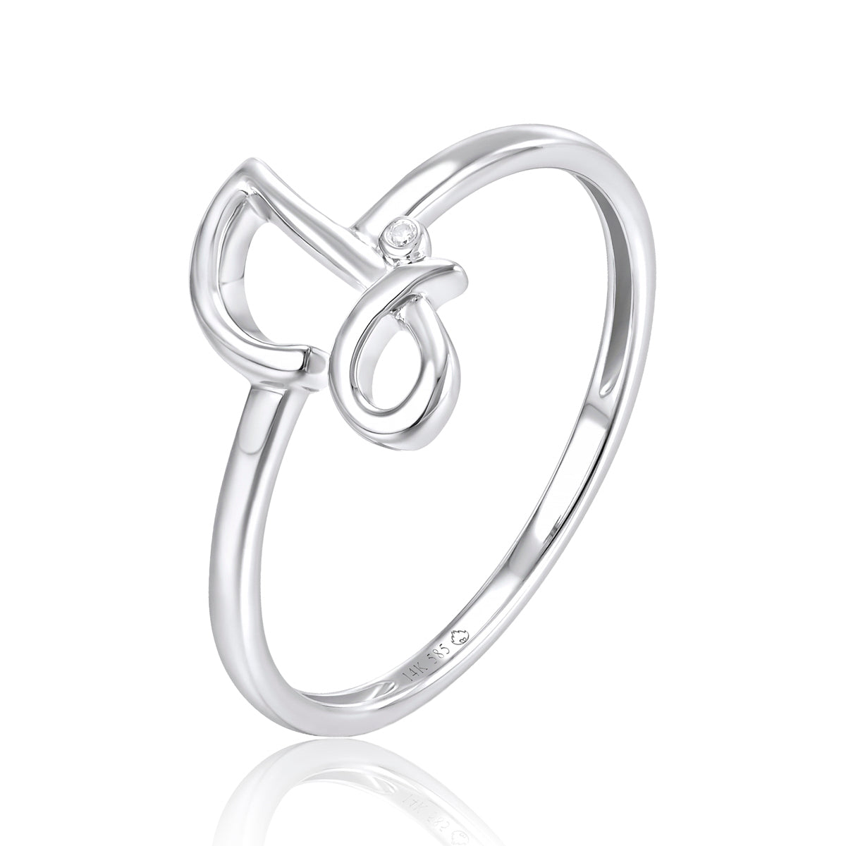 Cursive Initial Ring