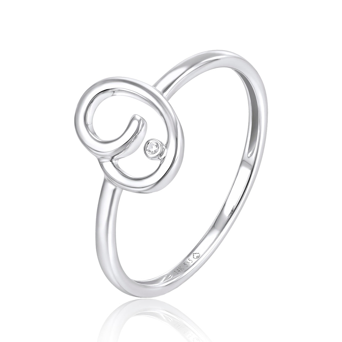 Cursive Initial Ring
