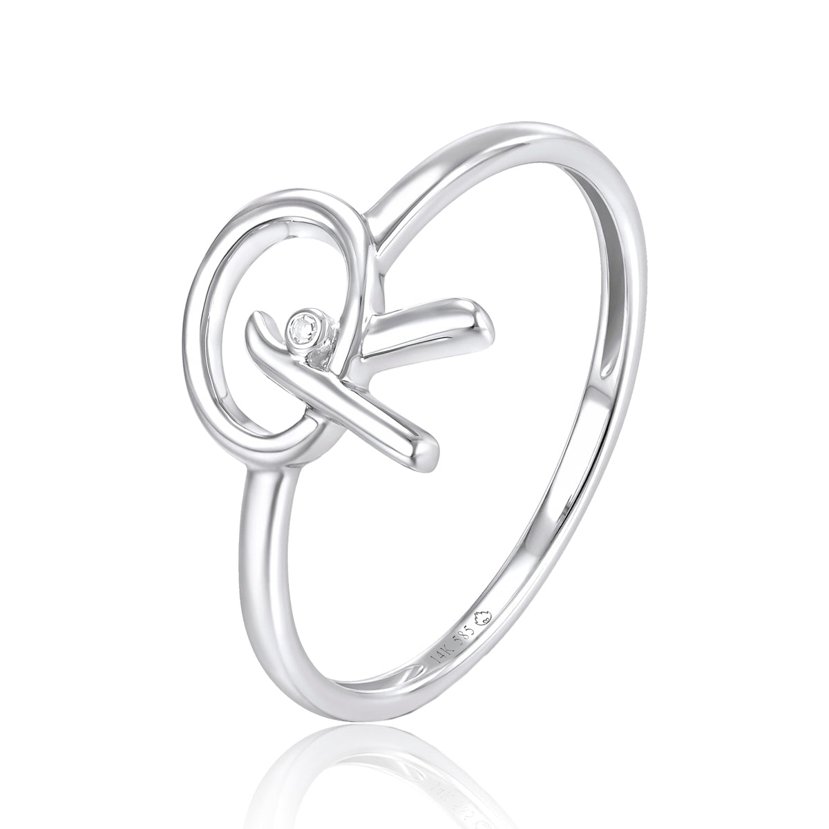 Cursive Initial Ring
