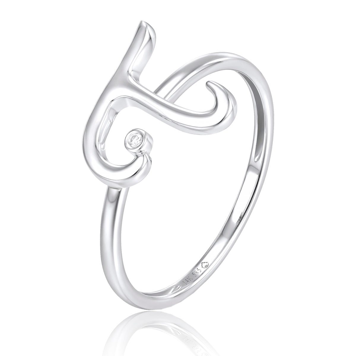 Cursive Initial Ring
