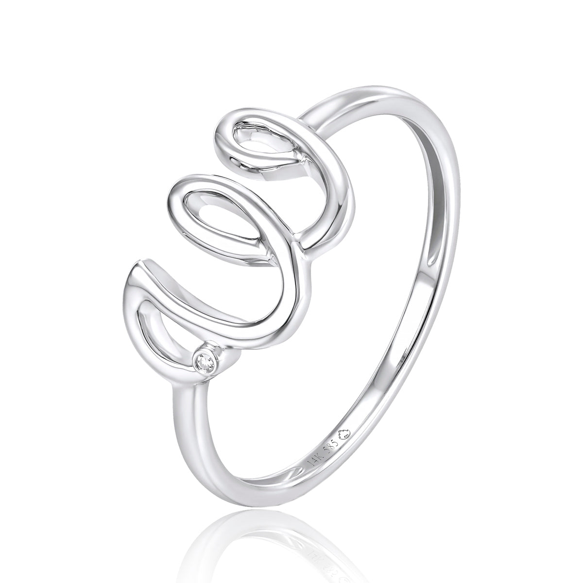 Cursive Initial Ring