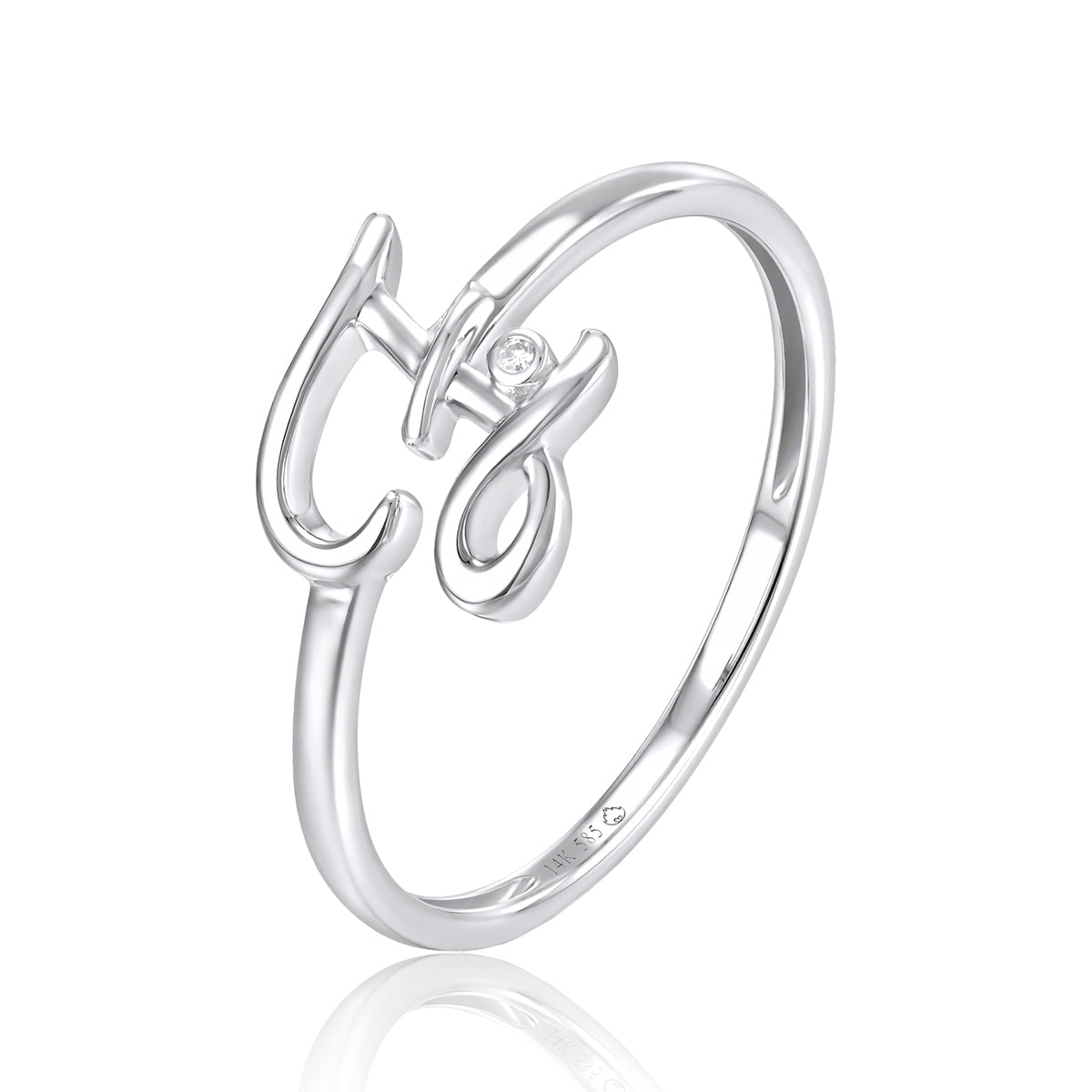 Cursive Initial Ring