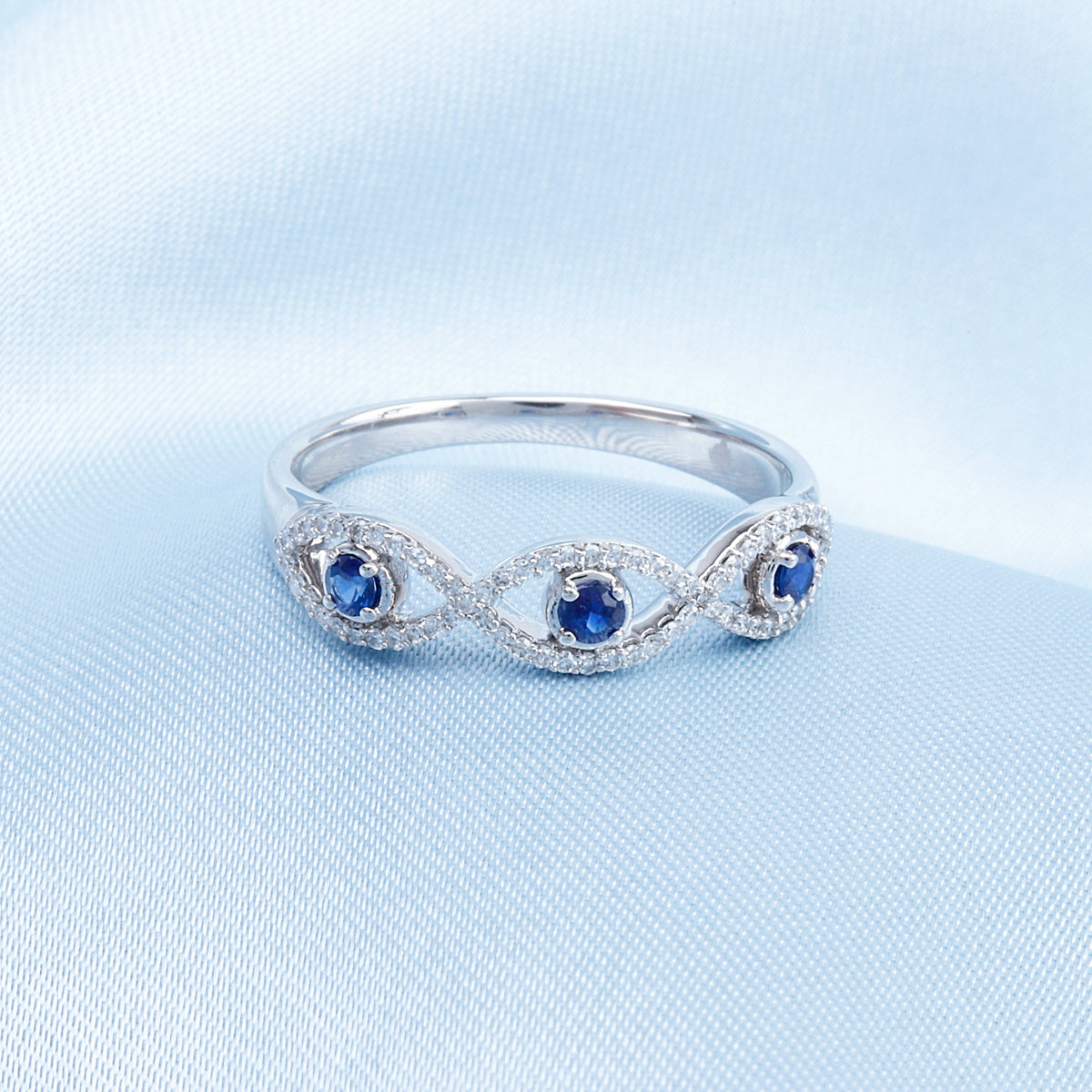 Open Gaze Precious Ring