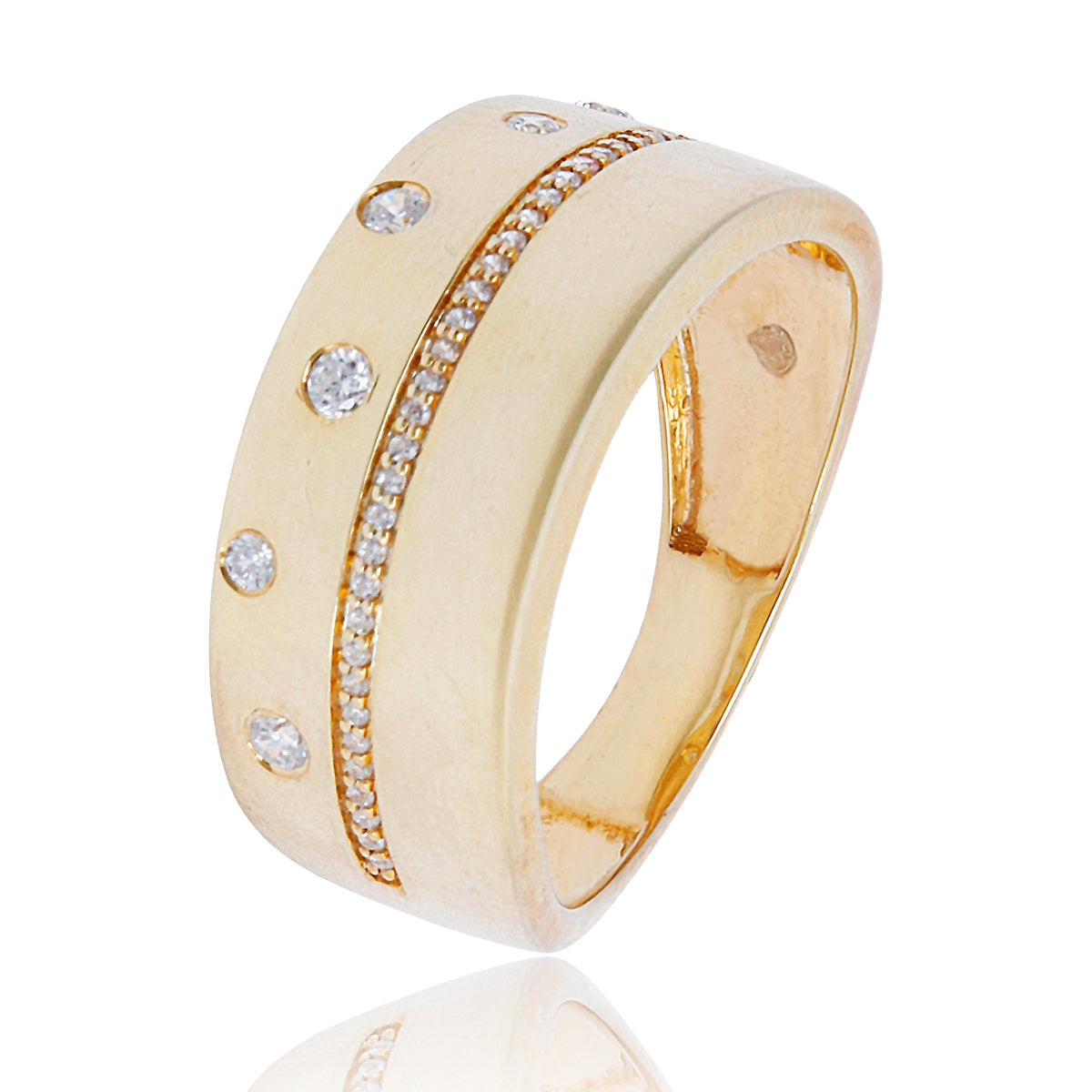 Bold Speckles Diamond Band