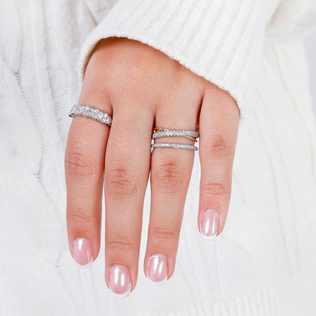 Twined Radiance Ring