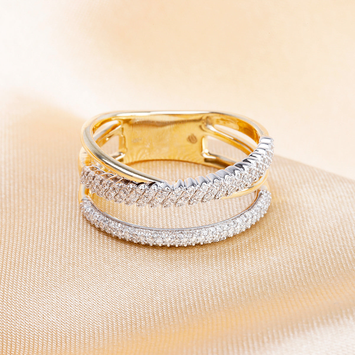 Twined Radiance Ring